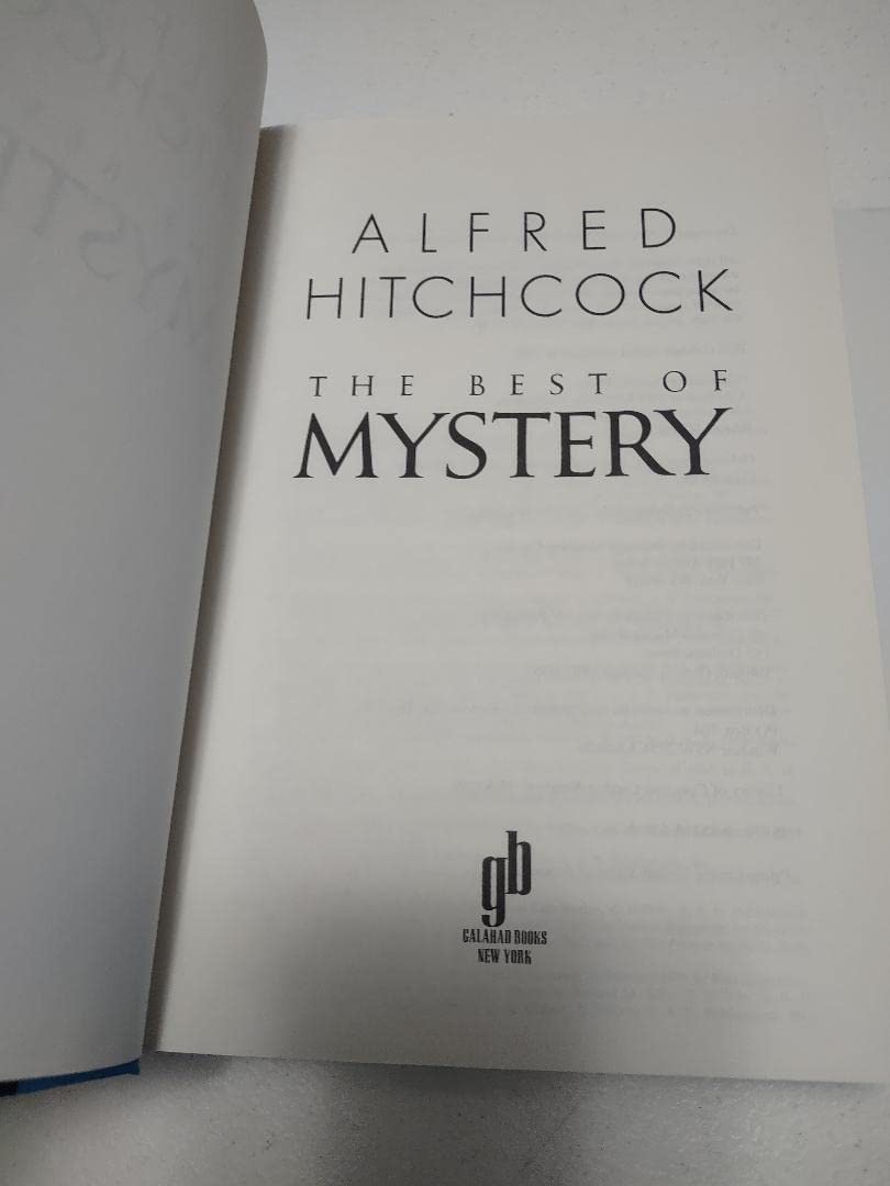 The Best Of Mystery: 63 Short Stories Chosen By The Maker Of Suspense,New