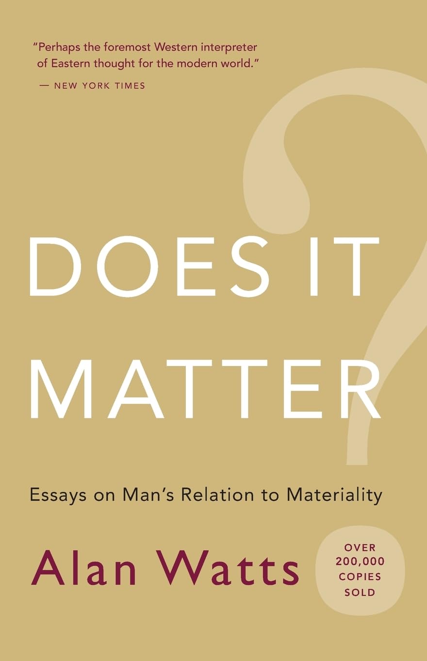 Does It Matter?: Essays On Man S Relation To Materiality,Used