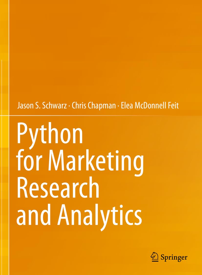 Python for Marketing Research and Analytics,Used