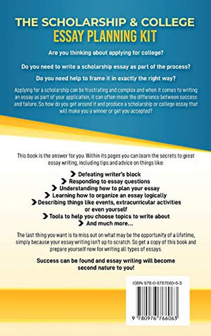 The Scholarship & College Essay Planning Kit,Used