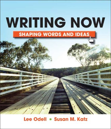 Writing Now: Shaping Words and Images,Used
