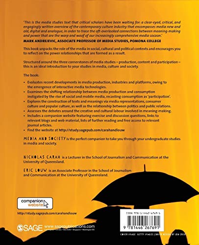 Media and Society: Production, Content and Participation,Used