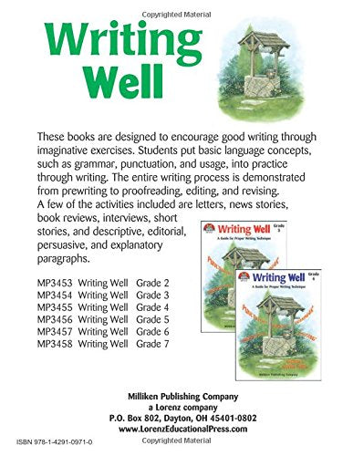 Writing Well Grade 3,Used