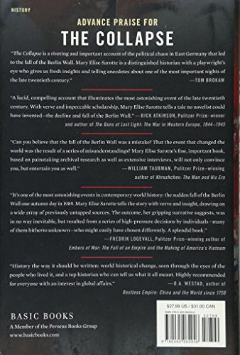 The Collapse: The Accidental Opening Of The Berlin Wall-new