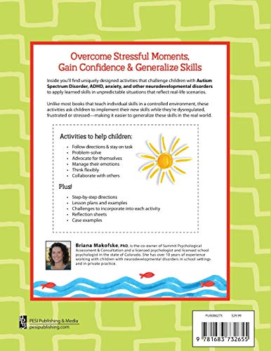 SelfRegulation and Active Problem Solving: Activities to Teach Kids How to Generalize Learned Skills to RealLife Situations,Used