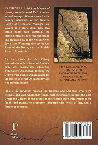Viking's Last Voyage: The Lost Greenland Colony Found and Lost Again,Used