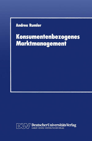 Konsumentenbezogenes Marktmanagement (German Edition),Used