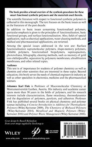 Functional Synthetic Polymers,Used