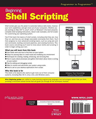 Beginning Shell Scripting,New