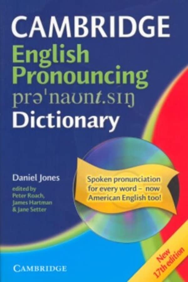 Cambridge English Pronouncing Dictionary Paperback with CDROM for Windows,Used