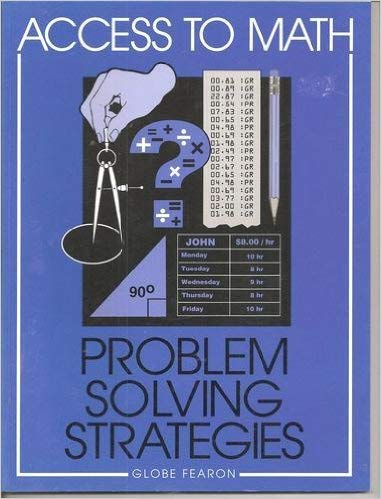 Access to Math: Problem Solving Strategies,Used