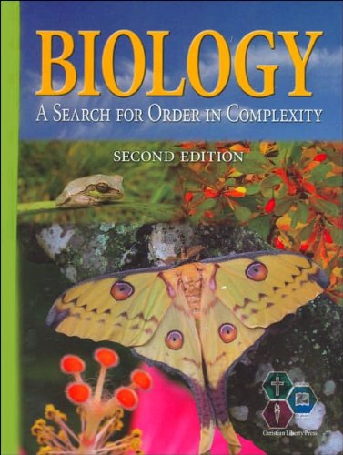 Biology: A Search for Order in Complexity,Used