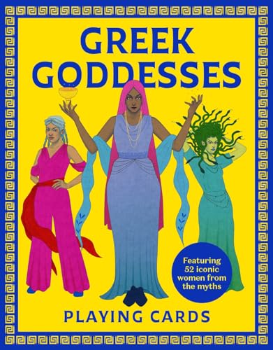 Laurence King Greek Goddesses Playing Cards | Featuring 52 Iconic Women From The Myths