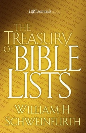 Treasury Of Bible Lists (Life Essentials Book)
