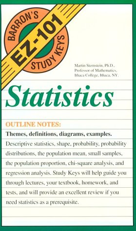 Statistics (Barron's Ez101 Study Keys),Used