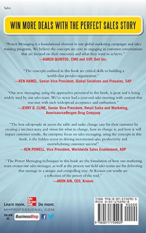 Conversations That Win The Complex Sale: Using Power Messaging To Create More Opportunities, Differentiate Your Solutions, And C,Used