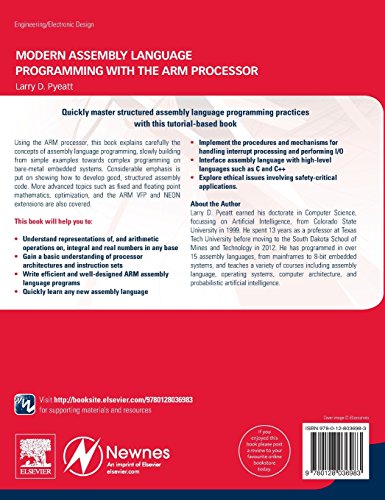 Modern Assembly Language Programming With The Arm Processor,New