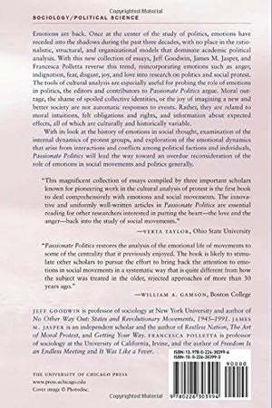 Passionate Politics: Emotions And Social Movements,New