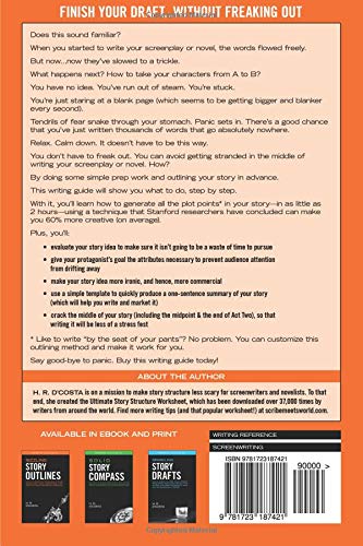 Sizzling Story Outlines: How to Outline Your Screenplay or Novel, Always Know ?What Happens Next,? and Finish Your Rough Draft W,Used