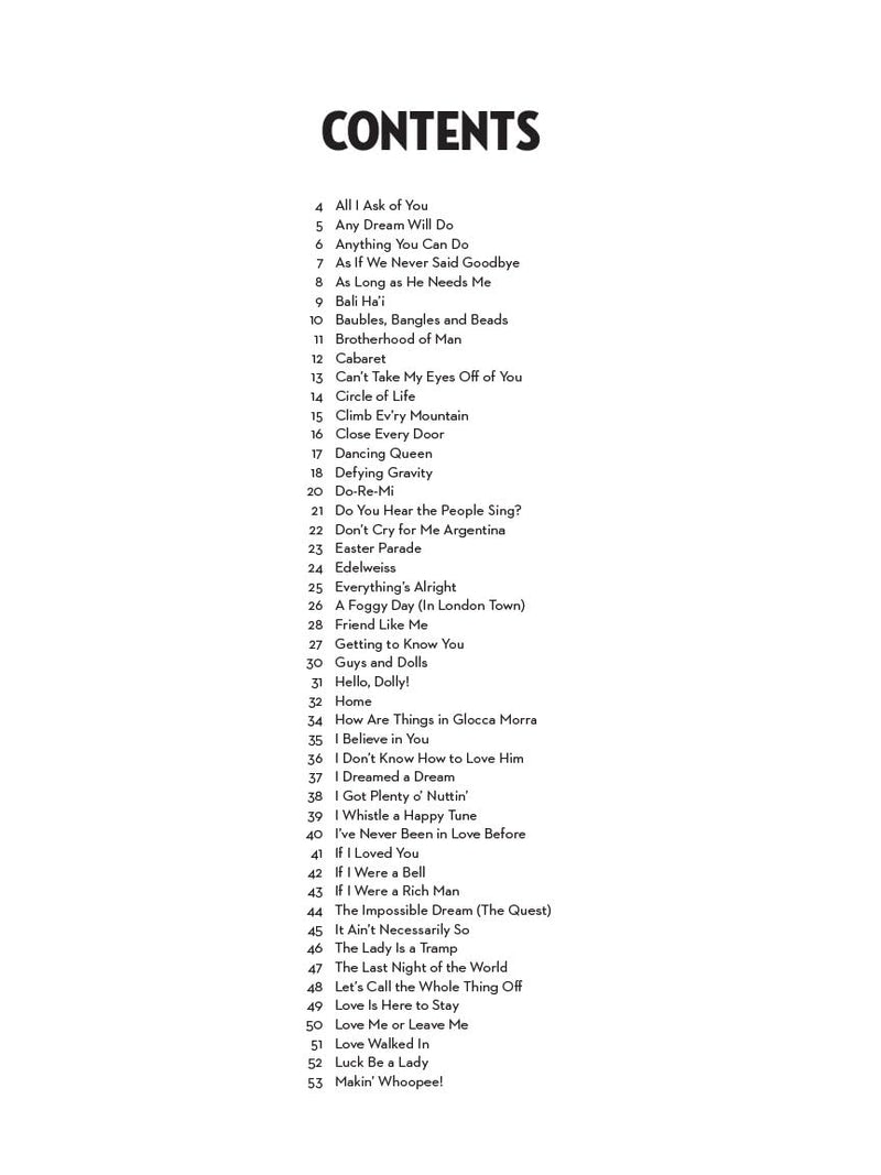 101 Broadway Songs for Violin,Used