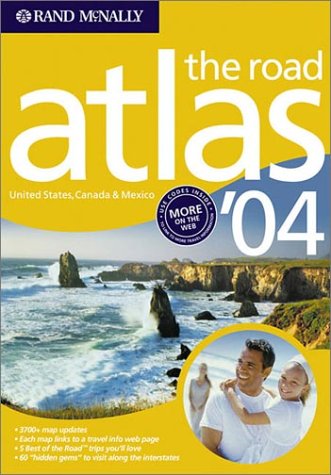 Rand McNally 2004 Road Atlas: United States, Canada, Mexico (Rand Mcnally Road Atlas),Used