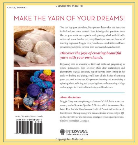Start Spinning: Everything You Need to Know to Make Great Yarn,Used