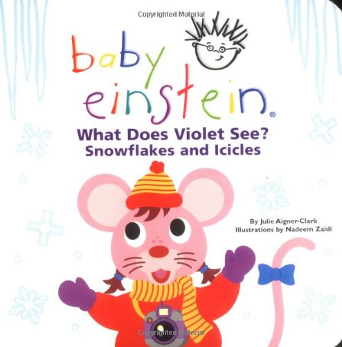 What Does Violet See? Snowflakes and Icicles (Baby Einstein),Used