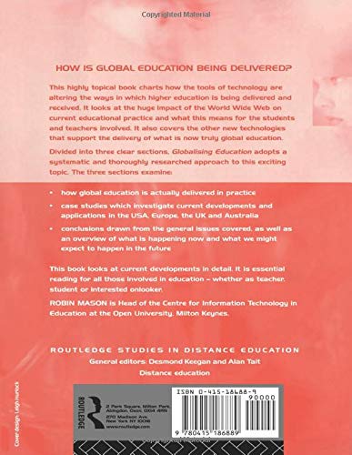 Globalising Education: Trends and Applications (Routledge Studies in Distance Education),Used