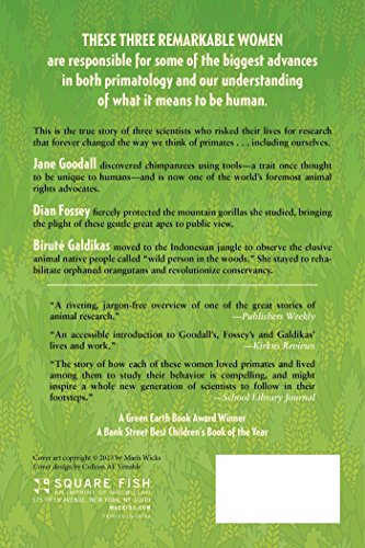 Primates: The Fearless Science of Jane Goodall, Dian Fossey, and Birut Galdikas,Used