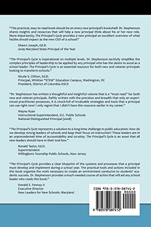 The Principal's Cycle: A Blueprint for the Inexperienced and Experienced Principal,Used