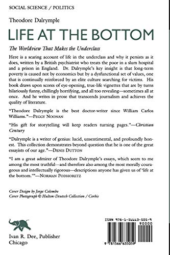 Life at the Bottom: The Worldview That Makes the Underclass,New