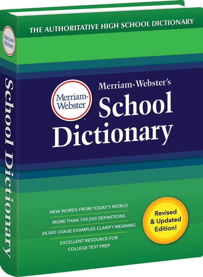 MerriamWebster's School Dictionary,Used