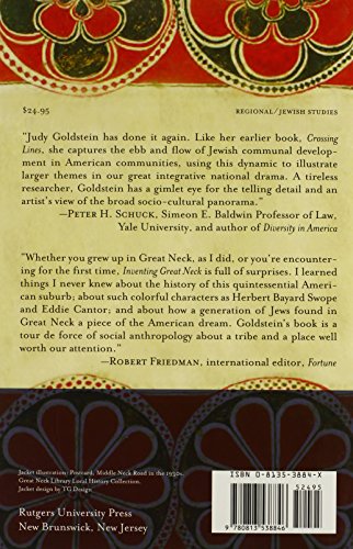 Inventing Great Neck: Jewish Identity and the American Dream,New
