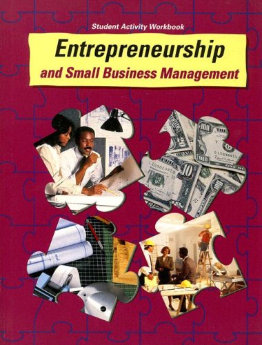Entrepreneurship and Small Business Management Student Activity Workbook,Used
