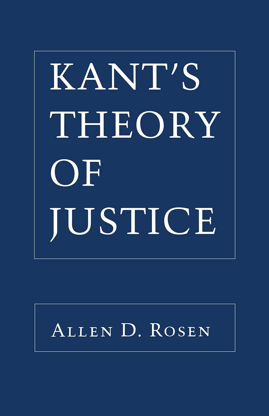 Kant'S Theory Of Justice