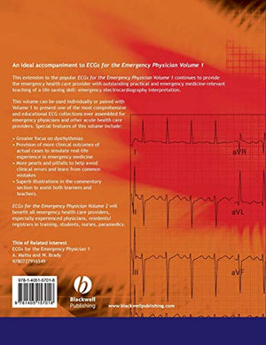 Ecgs For The Emergency Physician 2