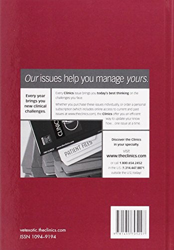 Analgesia and Pain Management, An Issue of Veterinary Clinics: Exotic Animal Practice (Volume 141) (The Clinics: Veterinary Med,Used