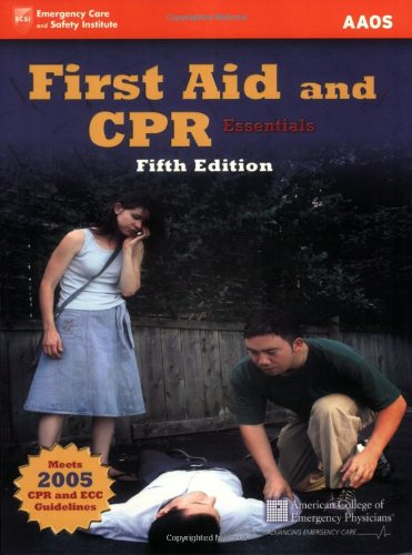 First Aid and CPR Essentials 5th Edition,Used