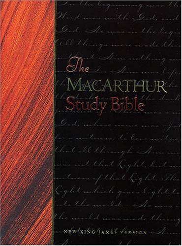The Macarthur Study Bible: New King James Version-used