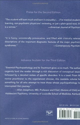 Essential Psychopathology And Its Treatment,New