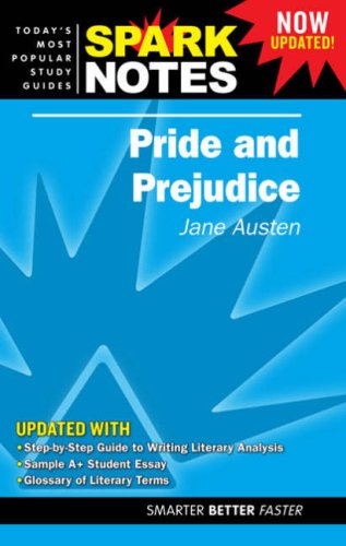 Pride And Prejudice (Spark Notes. Study Guides),Used