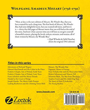 Mozart, The Wonder Boy (Great Musicians Series),New