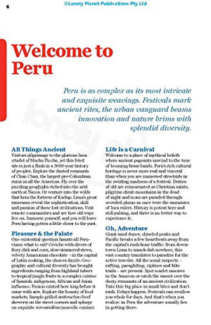 Lonely Planet Peru (Country Guide),Used