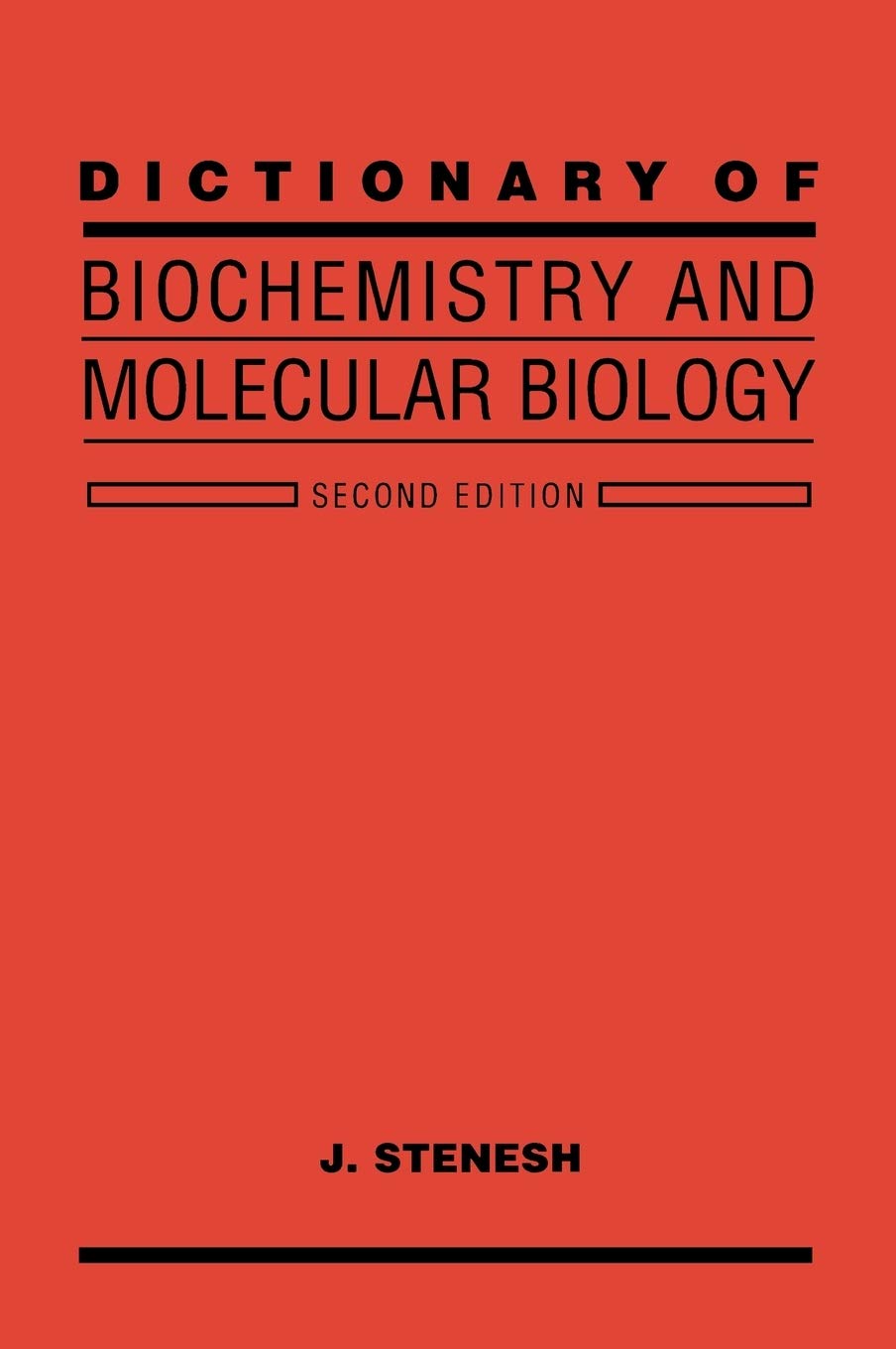 Dictionary Of Biochemistry And Molecular Biology, 2Nd Edition,Used