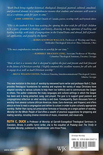 Worship For The Whole People Of God: Vital Worship For The 21St Century,New