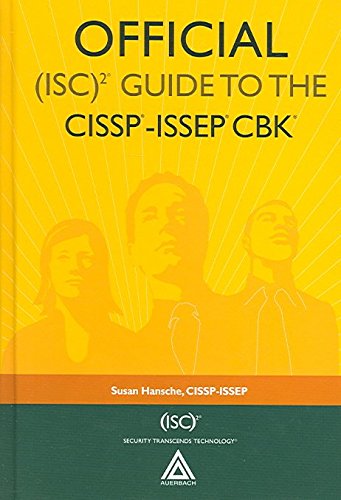 Official (ISC)2 Guide to the CISSPISSEP CBK ((ISC)2 Press)