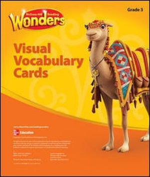 Reading Wonders, Grade 3, Visual Vocabulary Cards (ELEMENTARY CORE READING),Used