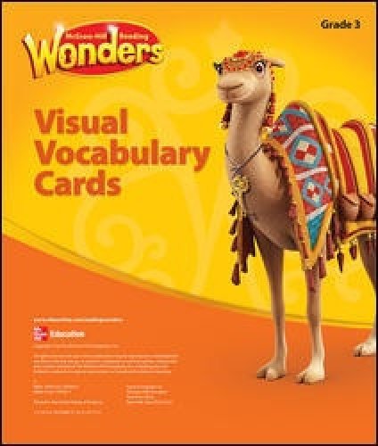 Reading Wonders, Grade 3, Visual Vocabulary Cards (ELEMENTARY CORE READING),Used