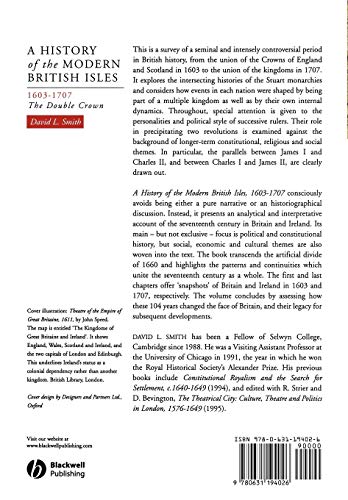 A History of the Modern British Isles, 16031707: The Double Crown,Used