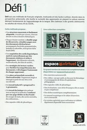 D?fi 1 Livre de l'?l?ve: D?fi 1 Livre de l'?l?ve,Used